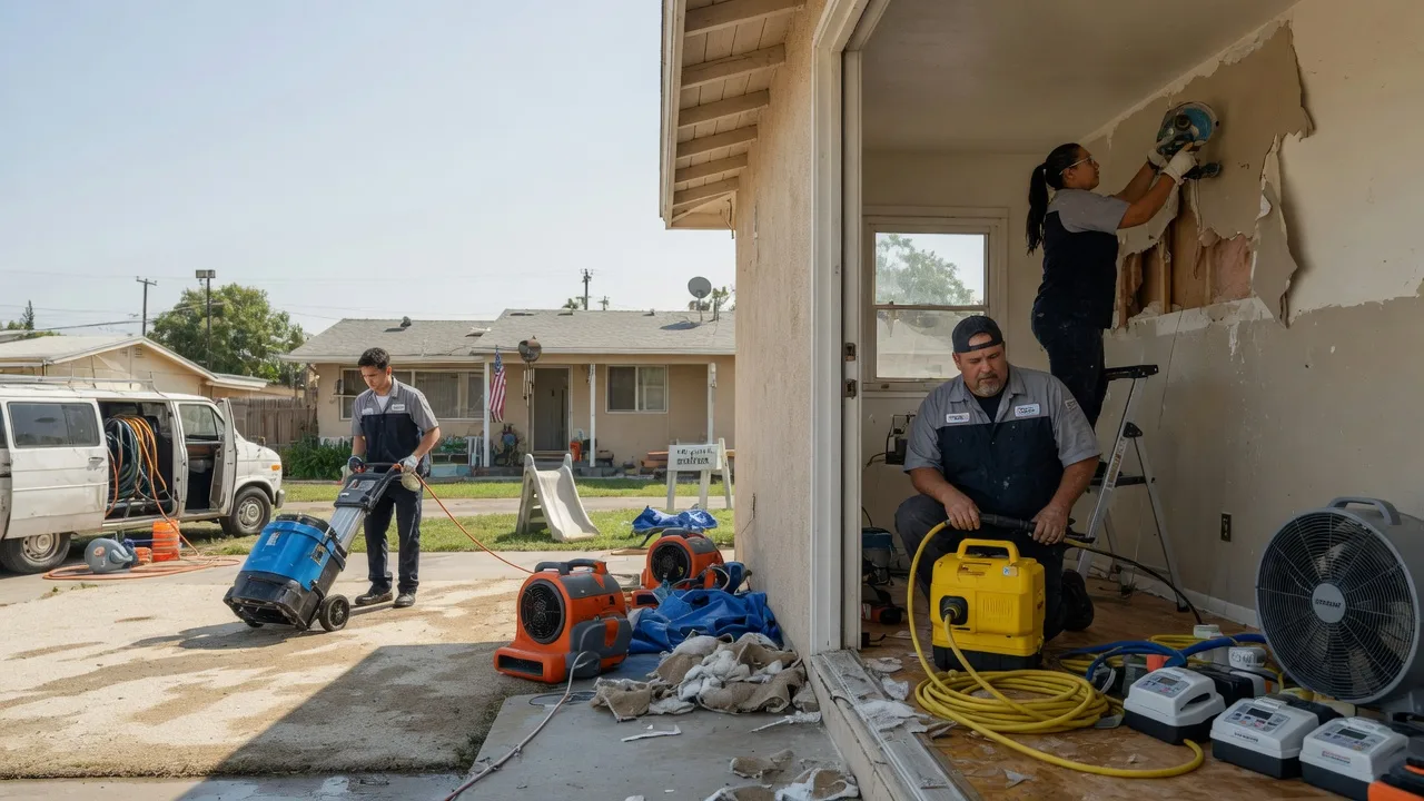 Water Damage Restoration in Traver, CA near me
